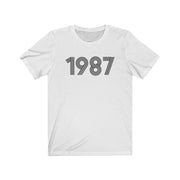 1987 Retro Black Tee - TalkPeng