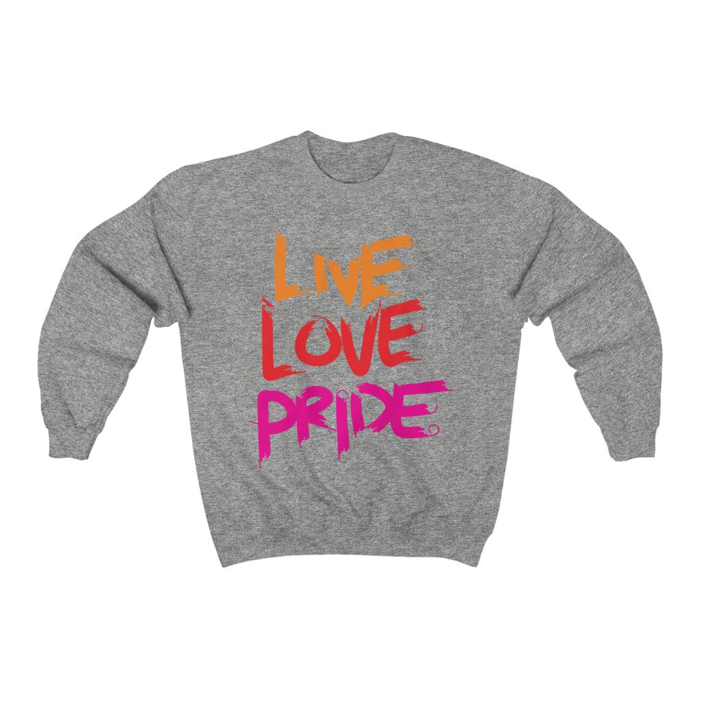 Live, Love, PRIDE Sweater - TalkPeng