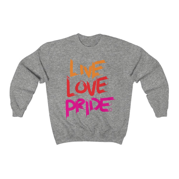 Live, Love, PRIDE Sweater - TalkPeng