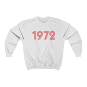 1972 Retro Red Unisex Sweater - TalkPeng