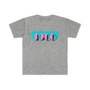 1960 Pink Skies Softstyle Tee - TalkPeng
