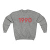 1990 Retro Red Unisex Sweater - TalkPeng