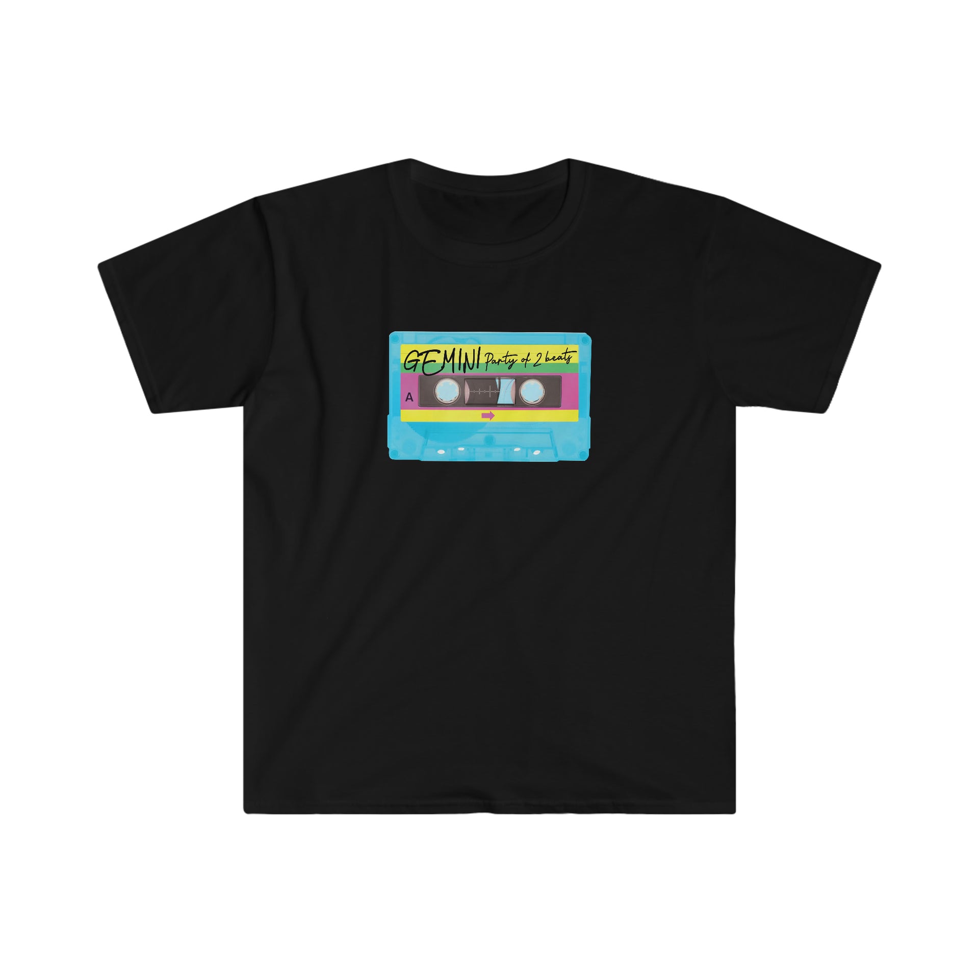 Gemini Party of 2 Softstyle Tee - TalkPeng