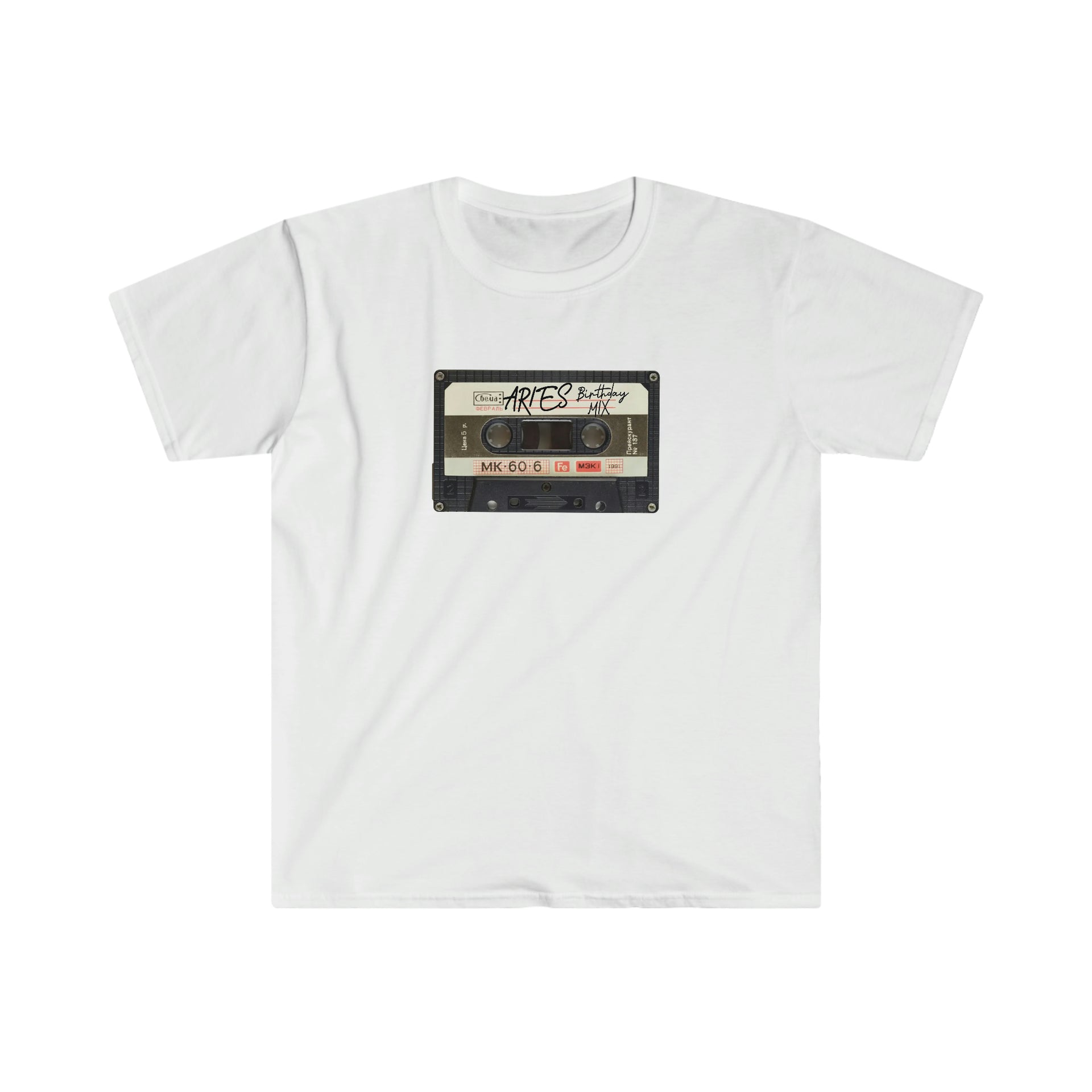 Aries Birthday MIX SoftstyleTee - TalkPeng