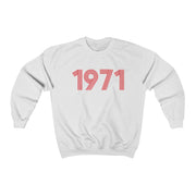 1971 Retro Red Unisex Sweater - TalkPeng