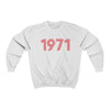 1971 Retro Red Unisex Sweater - TalkPeng