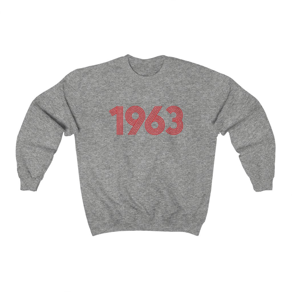 1963 Retro Red Sweater - TalkPeng