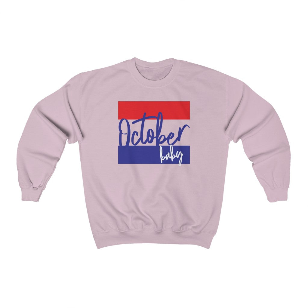 October Baby Unisex Sweater - TalkPeng