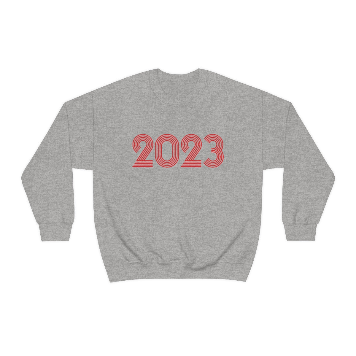 2023 Retro Red Sweater - TalkPeng