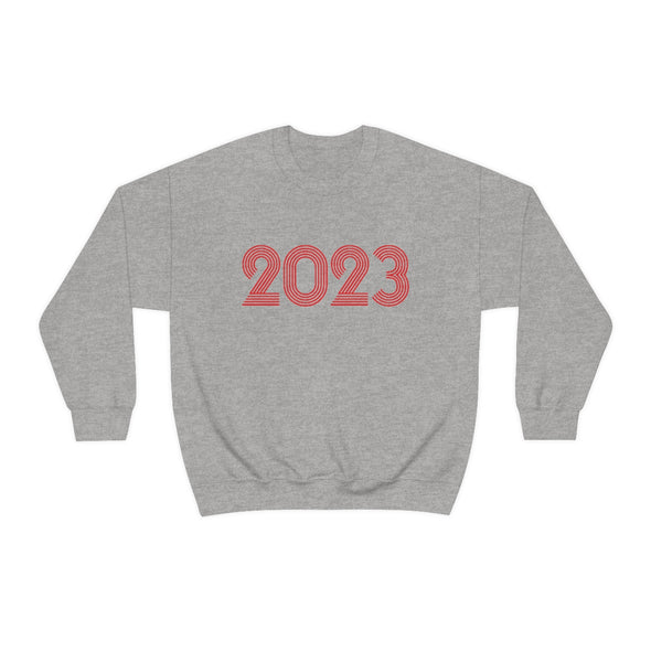 2023 Retro Red Sweater - TalkPeng