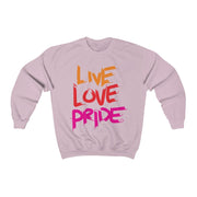 Live, Love, PRIDE Sweater - TalkPeng