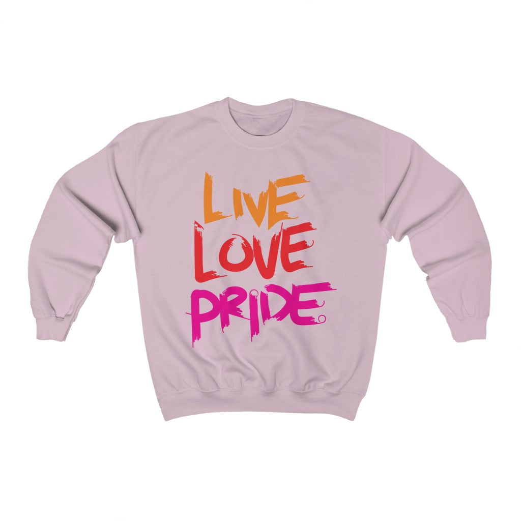 Live, Love, PRIDE Sweater - TalkPeng