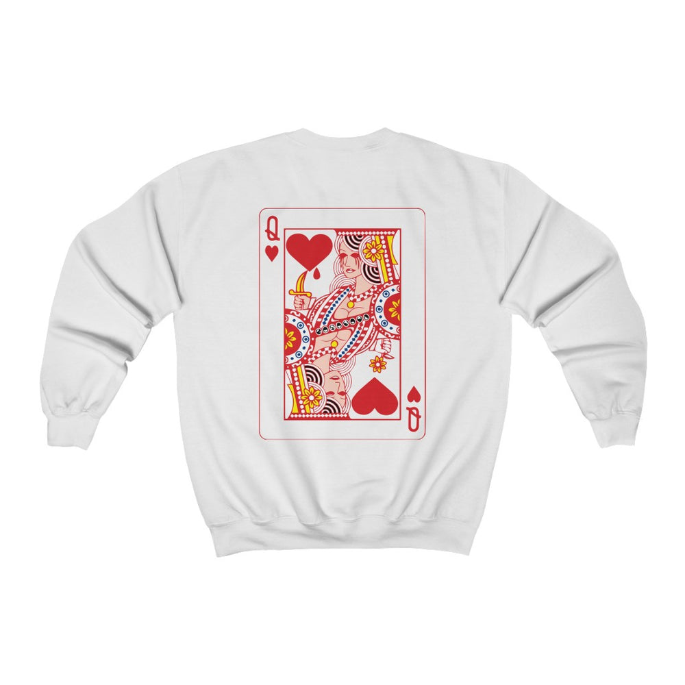 Queen of Hearts Unisex Sweater - TalkPeng