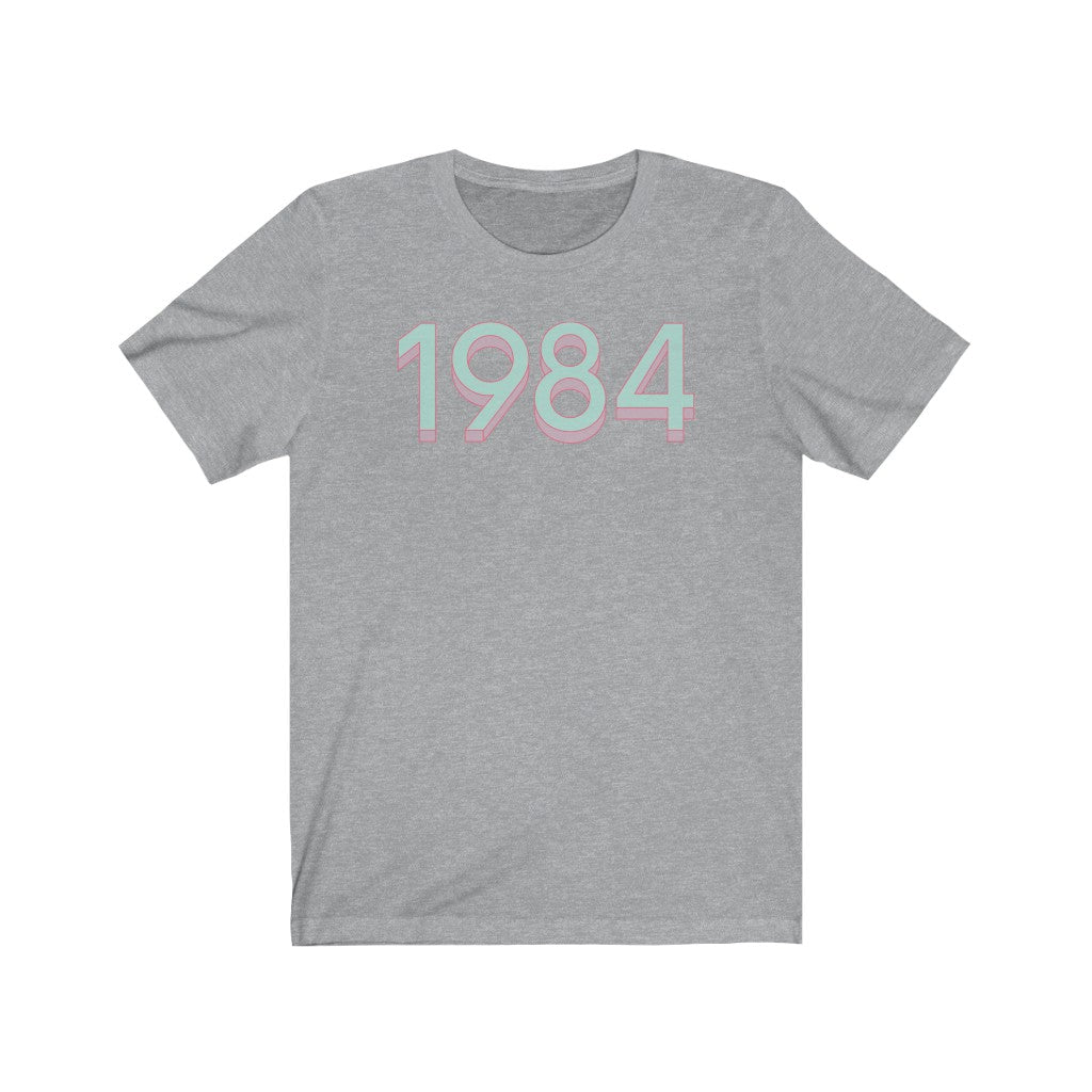 1984 'Mint/Pink' Tee - TalkPeng