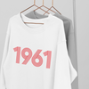 1961 Retro Red Sweater - TalkPeng