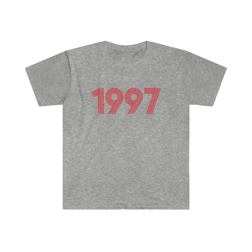 1997 Retro Red Softstyle Tee - TalkPeng
