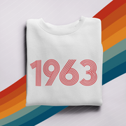 1963 Retro Red Sweater - TalkPeng