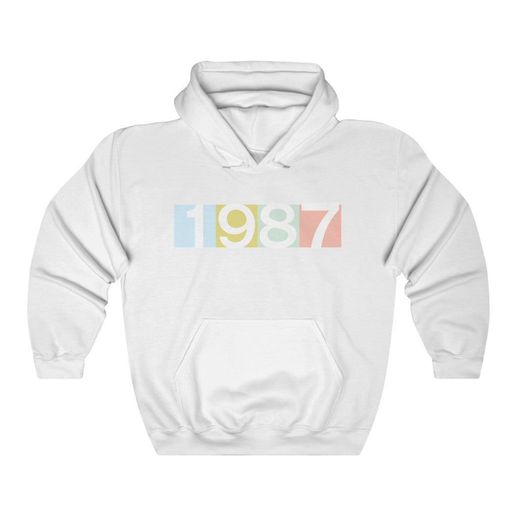 1987 'Technicolor' Hoodie - TalkPeng