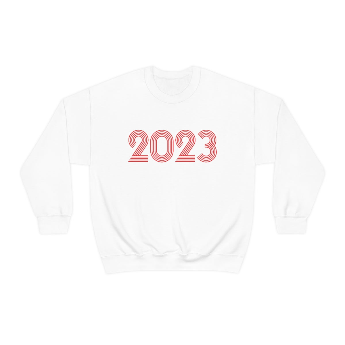 2023 Retro Red Sweater - TalkPeng