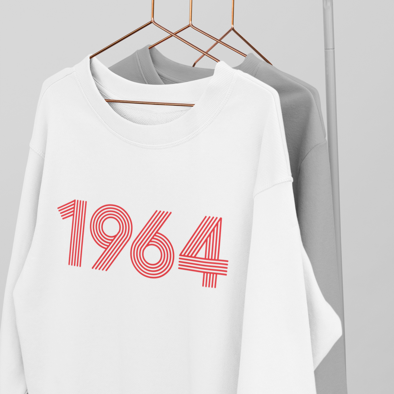 1964 Retro Red Sweater - TalkPeng