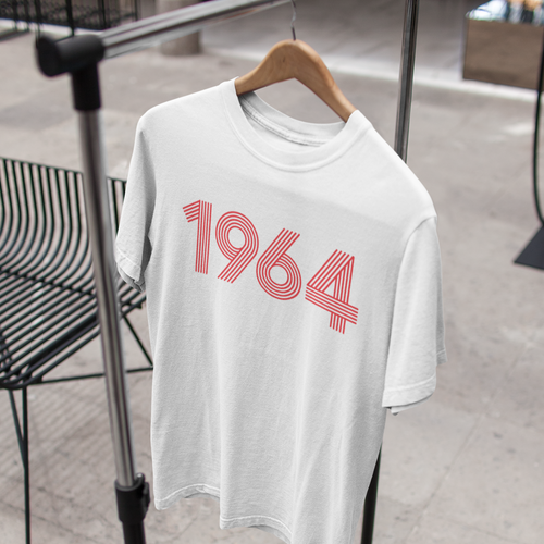 1964 'Retro Red' Tee - TalkPeng