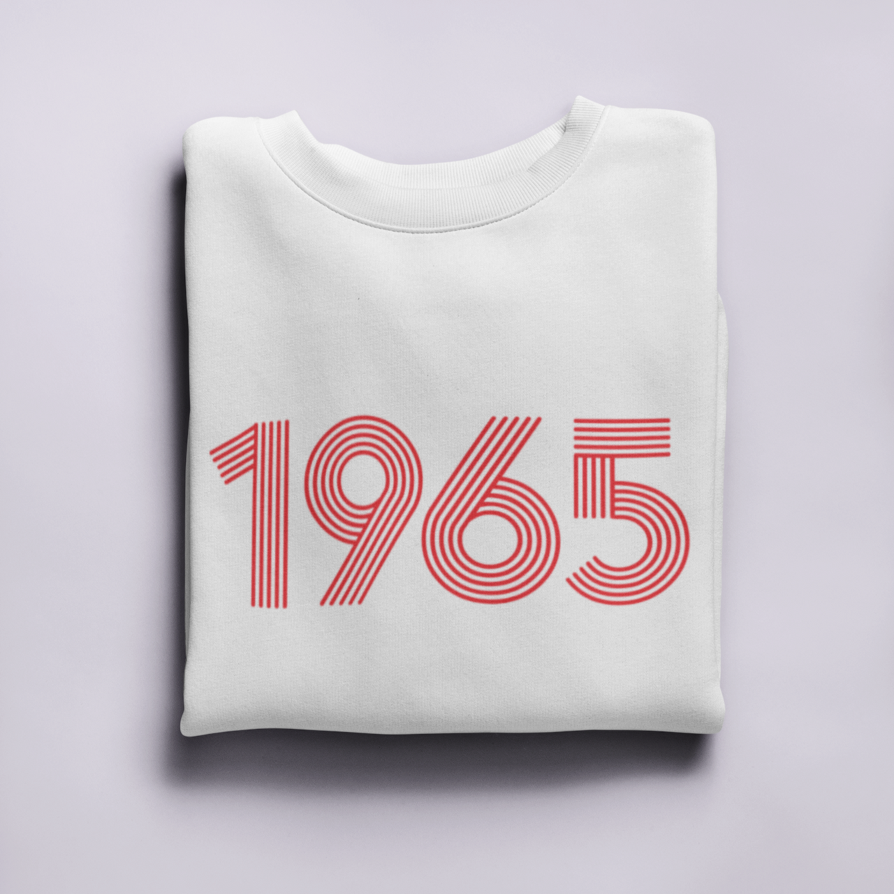 1965 Retro Red Sweater - TalkPeng