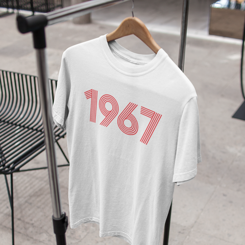 1967 'Retro Red' Tee - TalkPeng