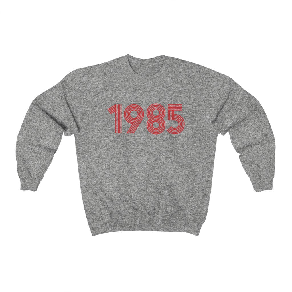 1985 Retro Red Unisex Sweater - TalkPeng
