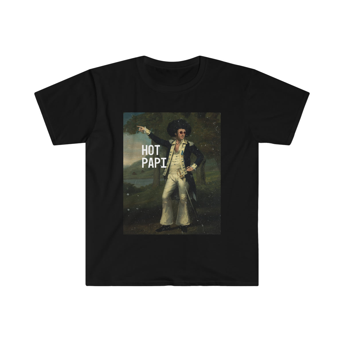Hot Papi : Vintage Mood Softstyle Tee - TalkPeng