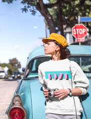 1971 Pink Skies Sweater - TalkPeng