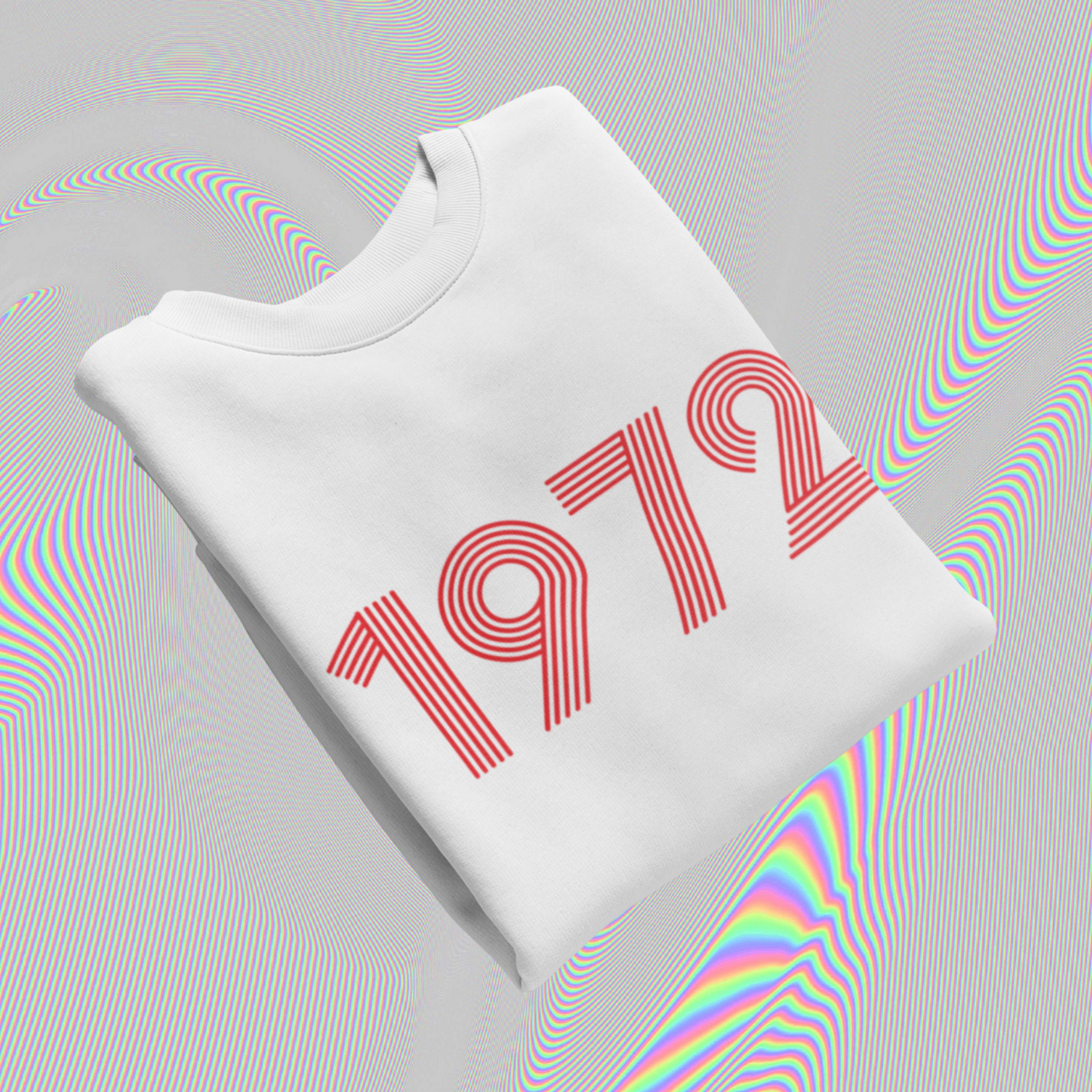 1972 Retro Red Unisex Sweater - TalkPeng
