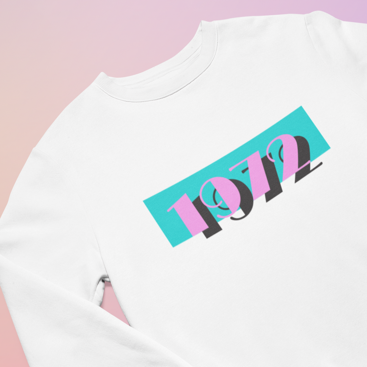 1972 Pink Skies Sweater - TalkPeng