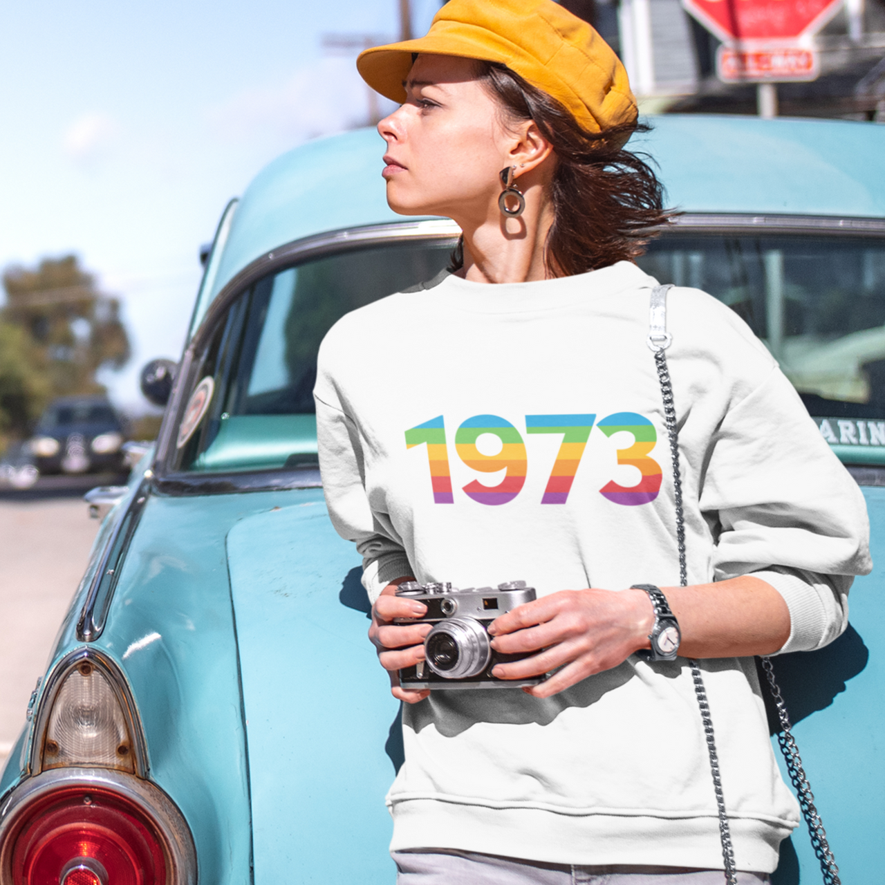 1973 'Spectrum' Sweater - TalkPeng