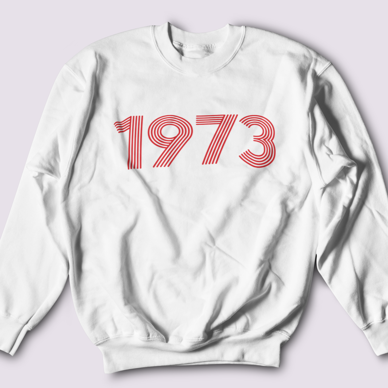 1973 Retro Red Unisex Sweater - TalkPeng