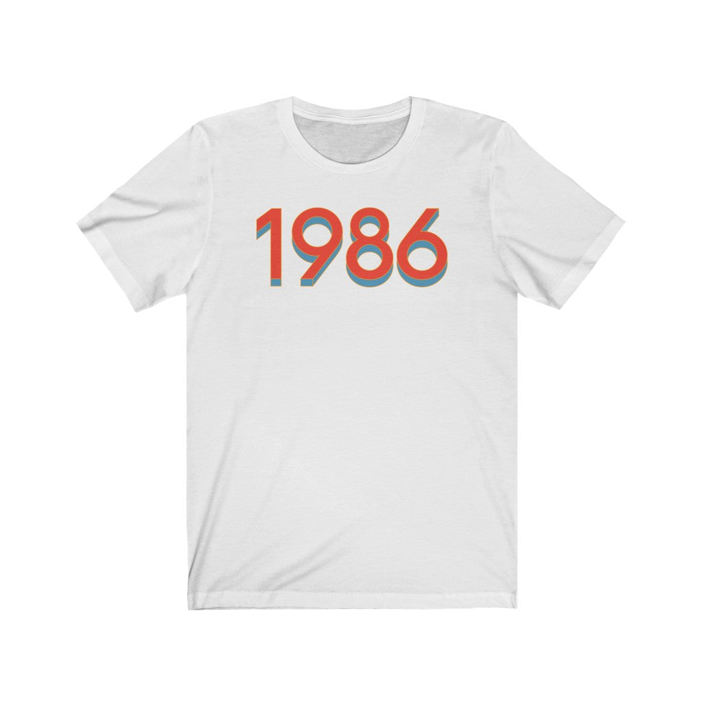 1986 'Red/Blue' Tee - TalkPeng