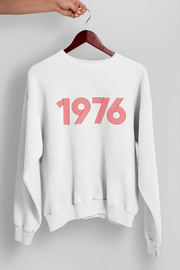 1976 Retro Red Unisex Sweater - TalkPeng