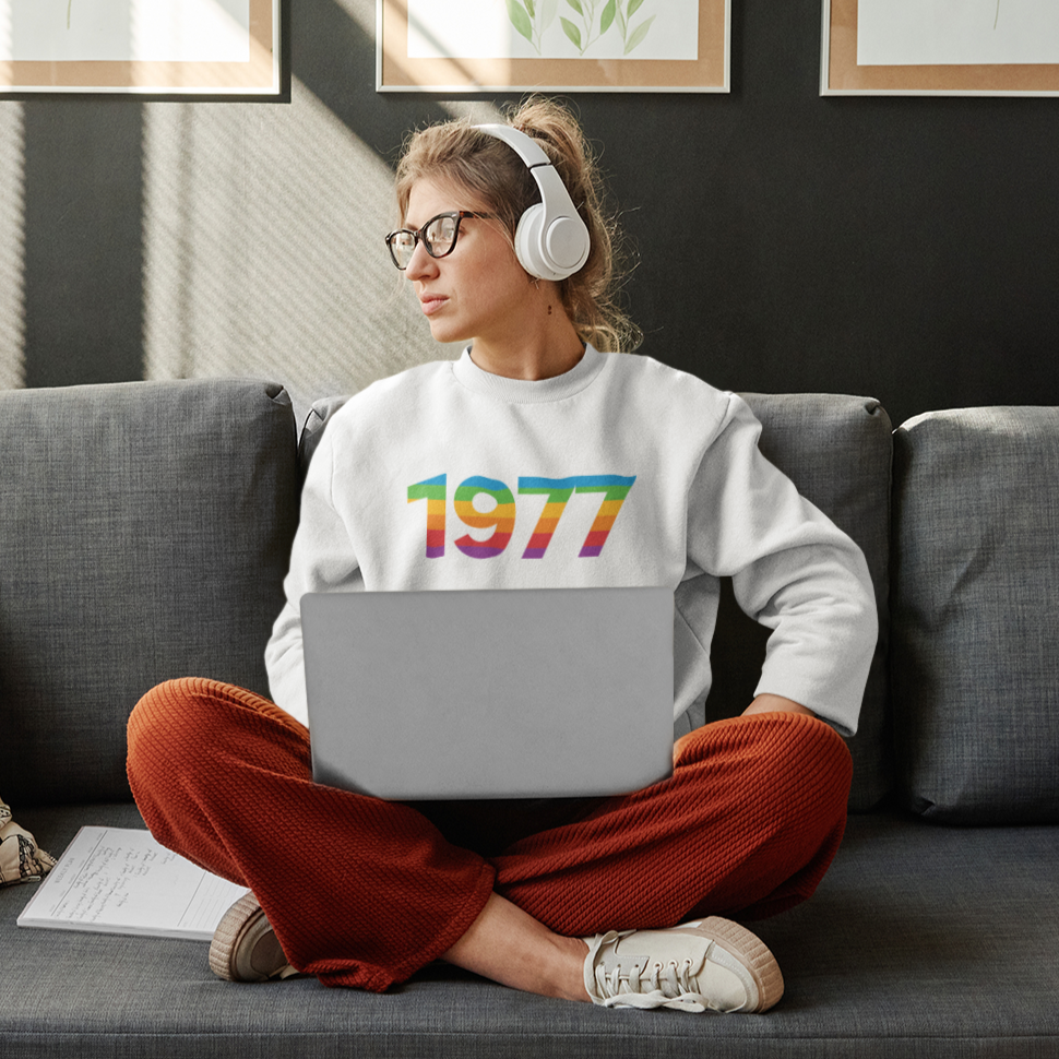 1977 'Spectrum' Sweater - TalkPeng