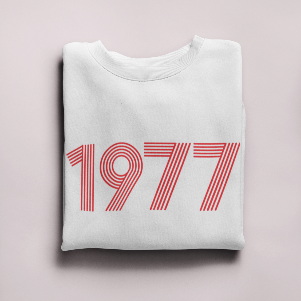 1977 Retro Red Unisex Sweater - TalkPeng