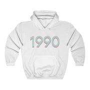 1990 'Mint / Pink' Hoodie - TalkPeng