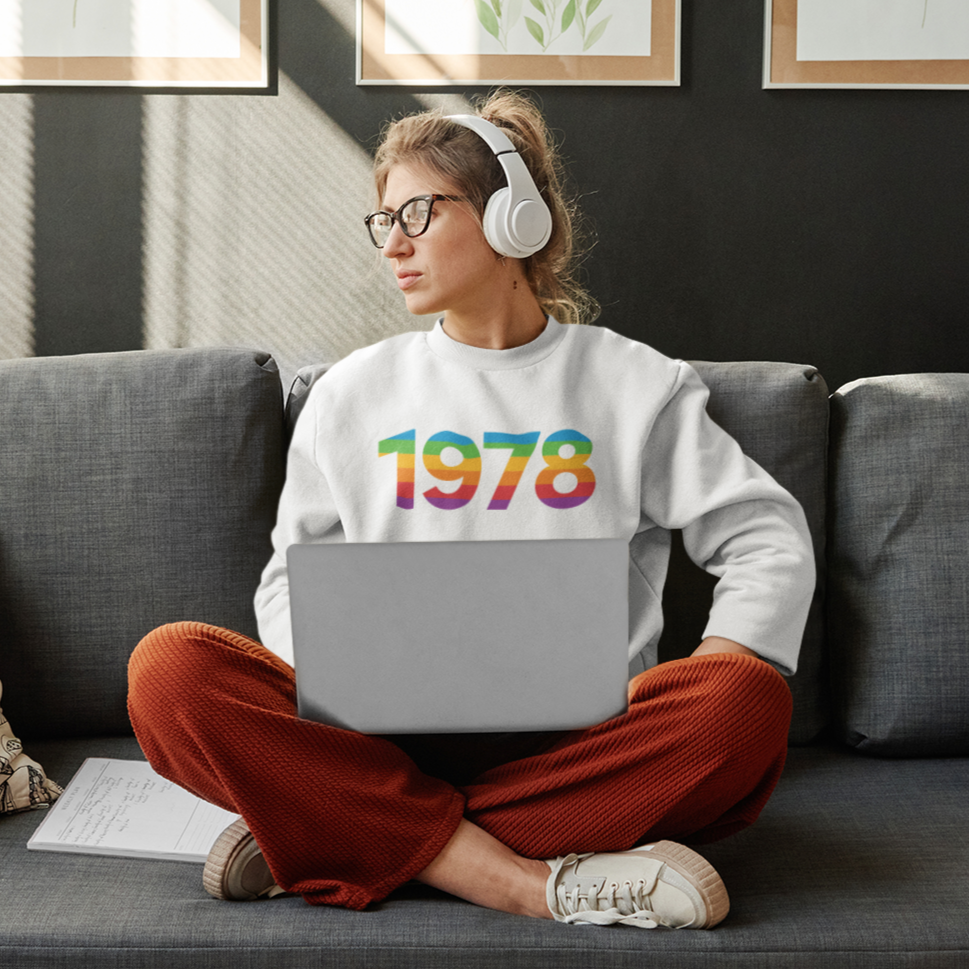 1978 'Spectrum' Sweater - TalkPeng