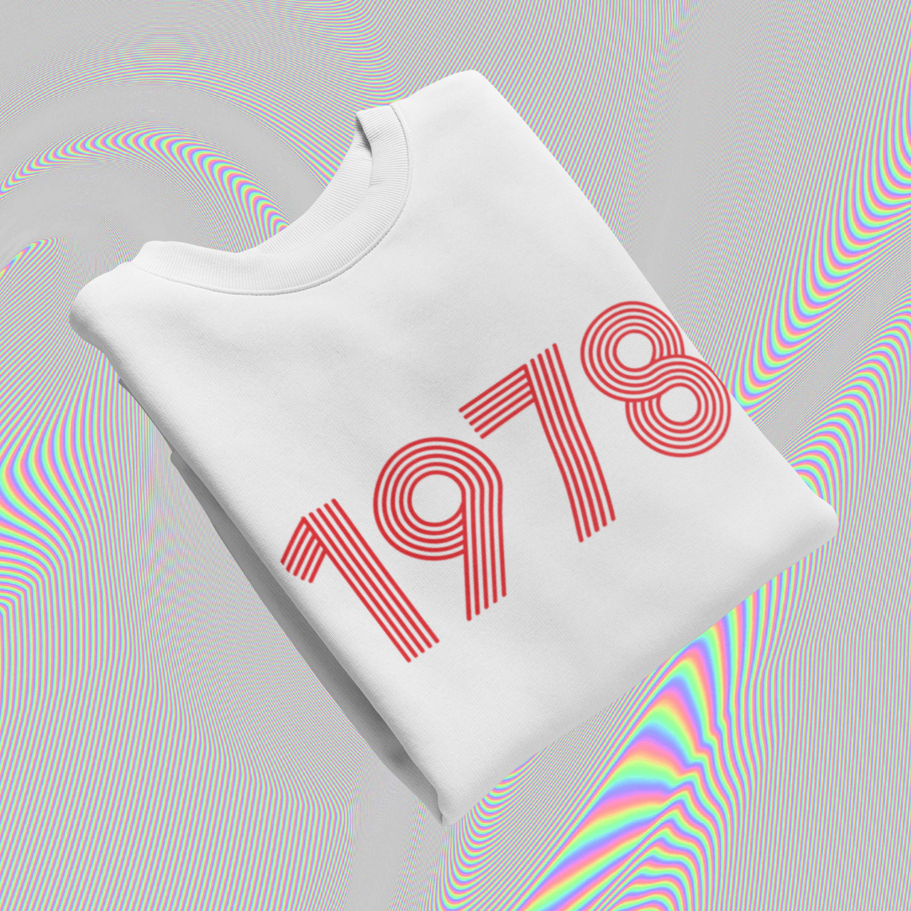 1978 Retro Red Unisex Sweater - TalkPeng