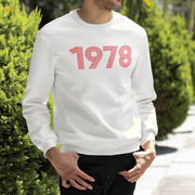 1978 Retro Red Unisex Sweater - TalkPeng