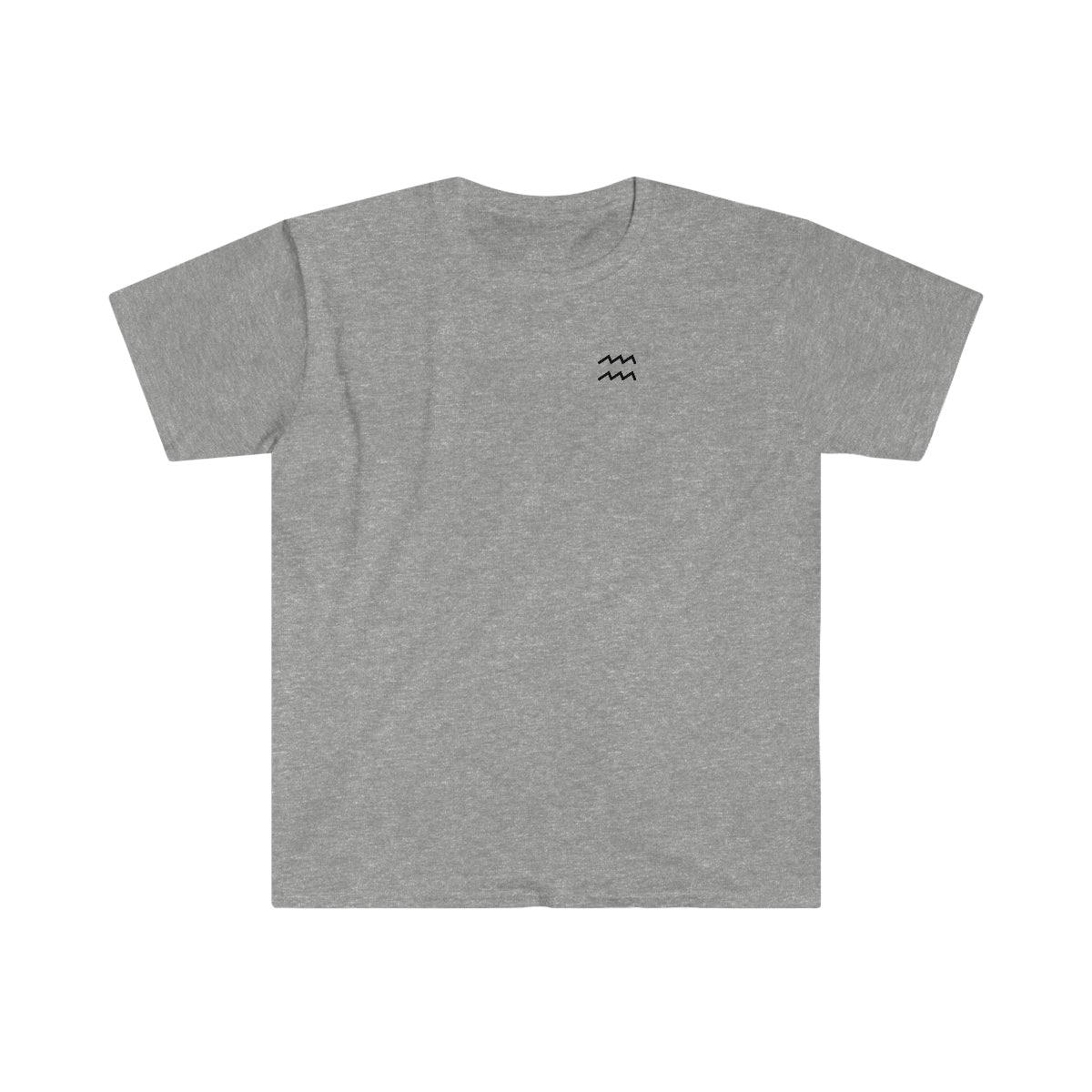 Aquarius Card Softstyle Tee - TalkPeng