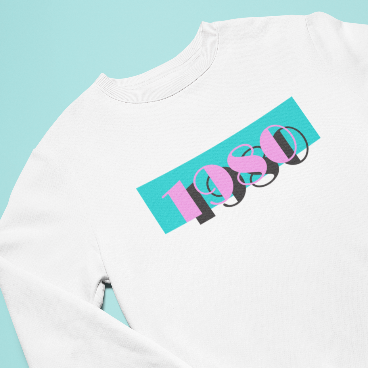 1980 Pink Skies Unisex Sweater - TalkPeng