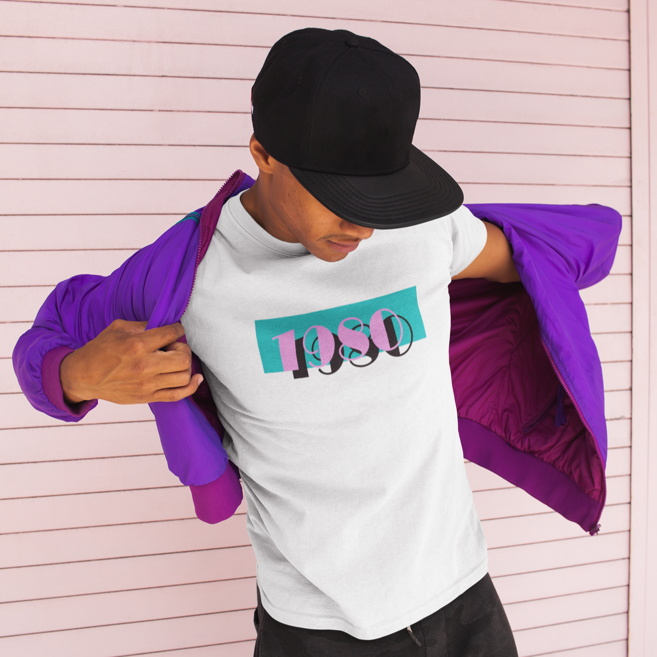 1980 'Pink Skies' Tee - TalkPeng