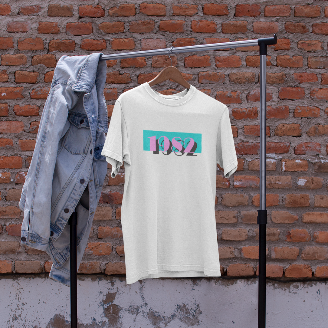1982 'Pink Skies' Tee - TalkPeng