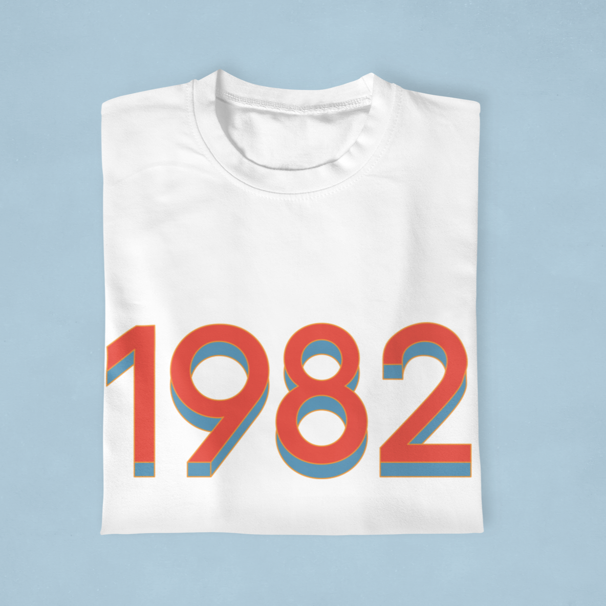 1982 'Red/Blue' Tee - TalkPeng