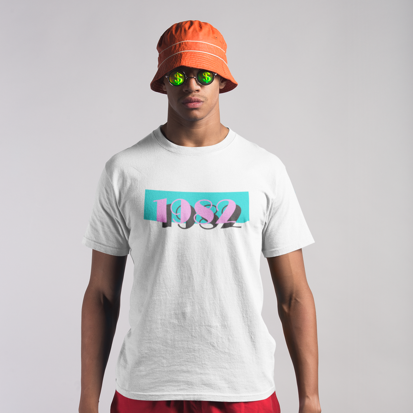 1982 'Pink Skies' Tee - TalkPeng