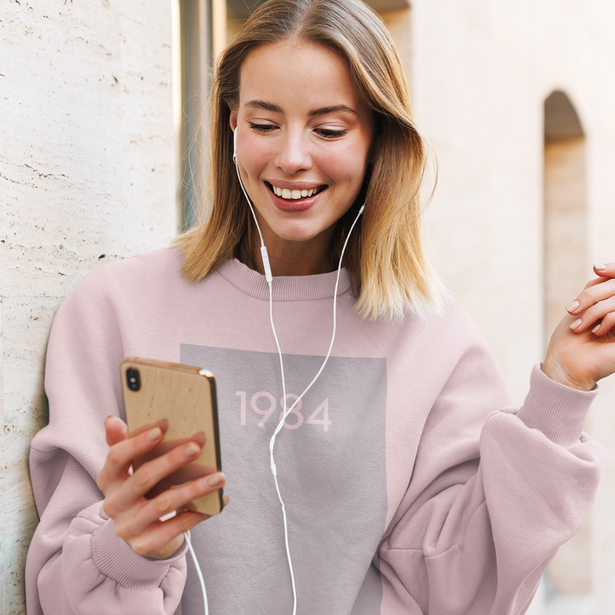 1984 Minimalist Sweater - TalkPeng