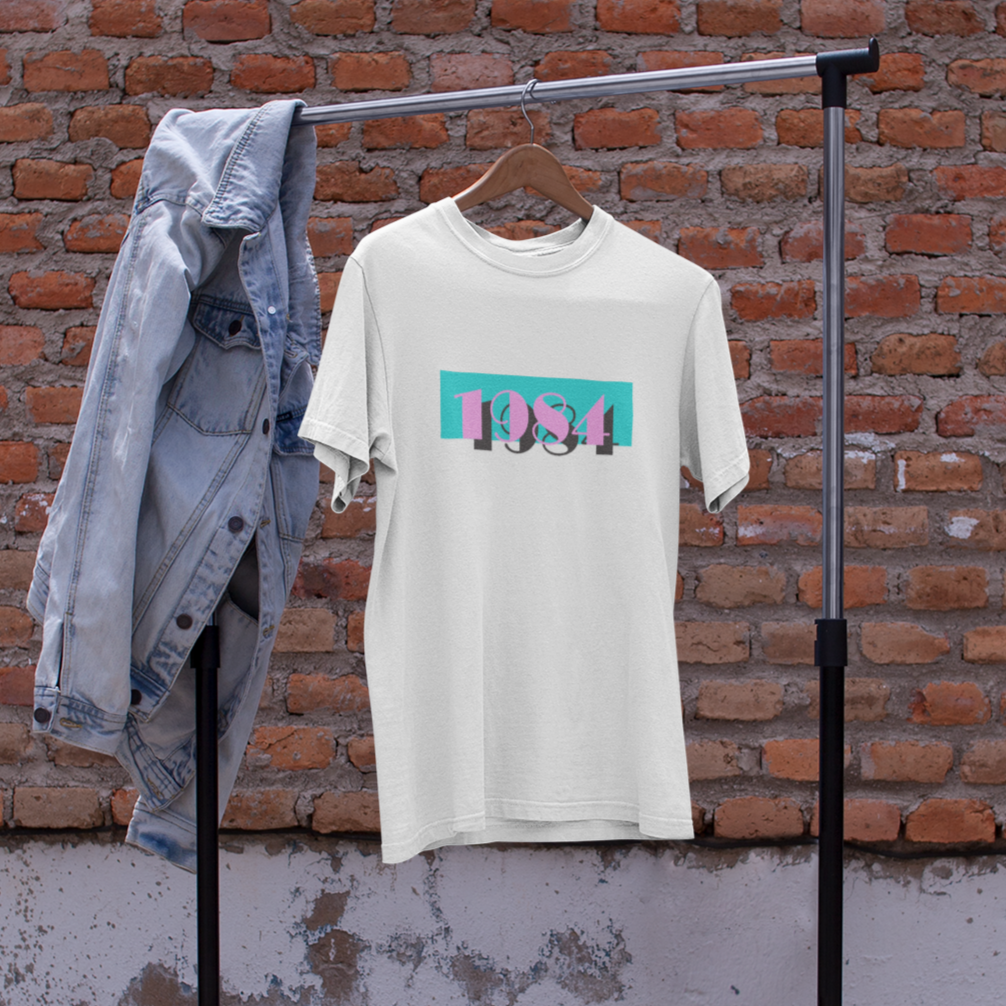 1984 'Pink Skies' Tee - TalkPeng